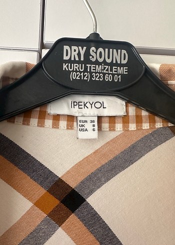 ipekyol Bej Oduncu Gömlek, Uzun Kollu, Bol Kesim