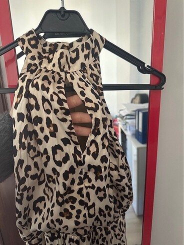 H&M H&m leopar elbise