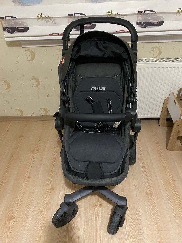 Quatro Siyah Bebek Arabası - Görsel 2