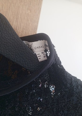 Dantel Detaylı Siyah Uzun Kollu Bluz - Görsel 6