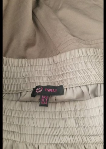 Twist Straplez Şortlu Tulum - Görsel 5