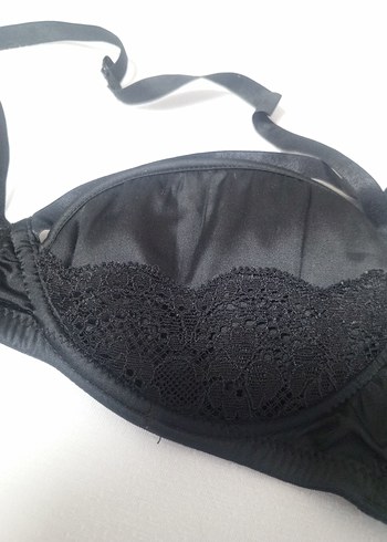 Siyah Gotik Midi Sütyen - Görsel 2