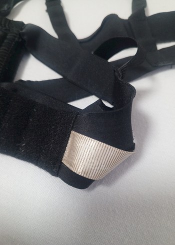 Siyah Gotik Midi Sütyen - Görsel 3