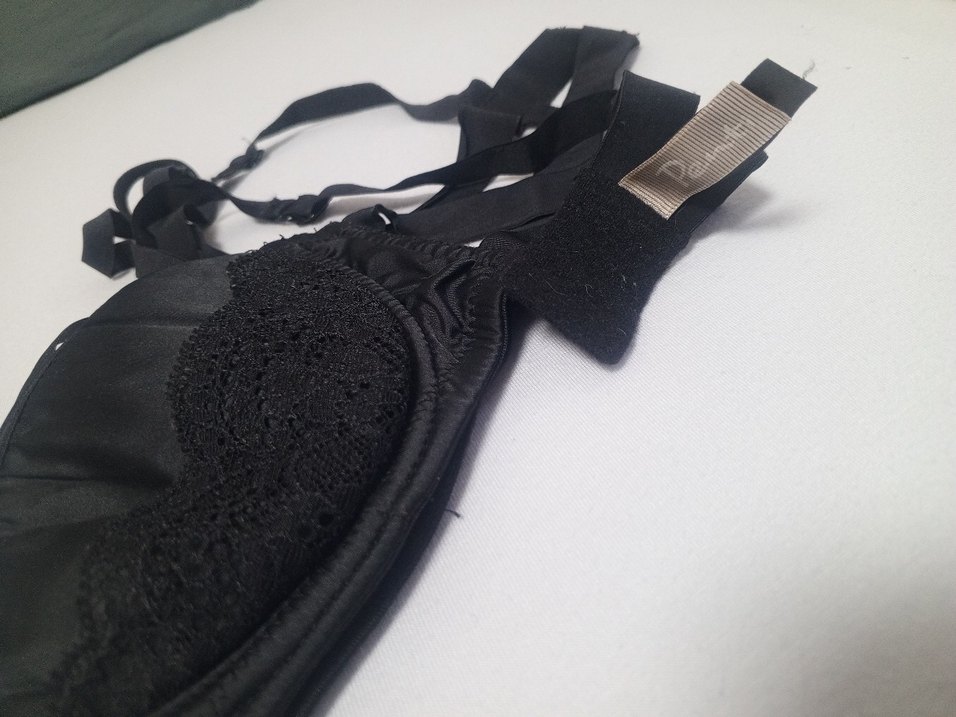 Siyah Gotik Midi Sütyen - Görsel 4