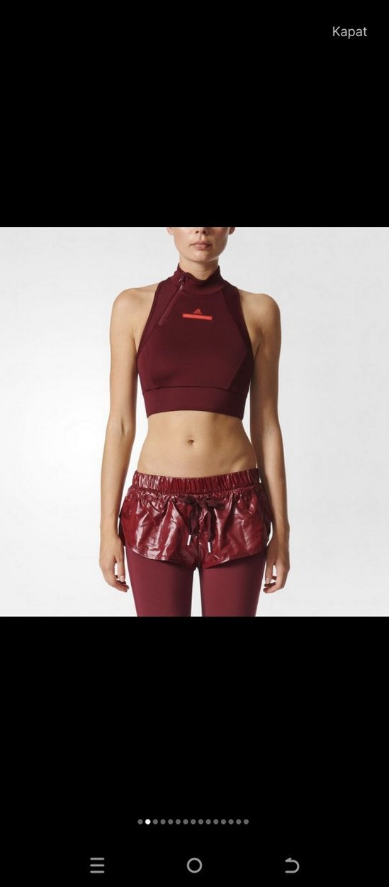 Adidas X Stella McCartney Halter Yaka Crop Top - Görsel 4