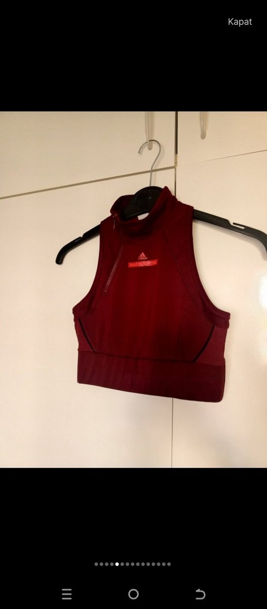 Adidas X Stella McCartney Halter Yaka Crop Top - Görsel 3