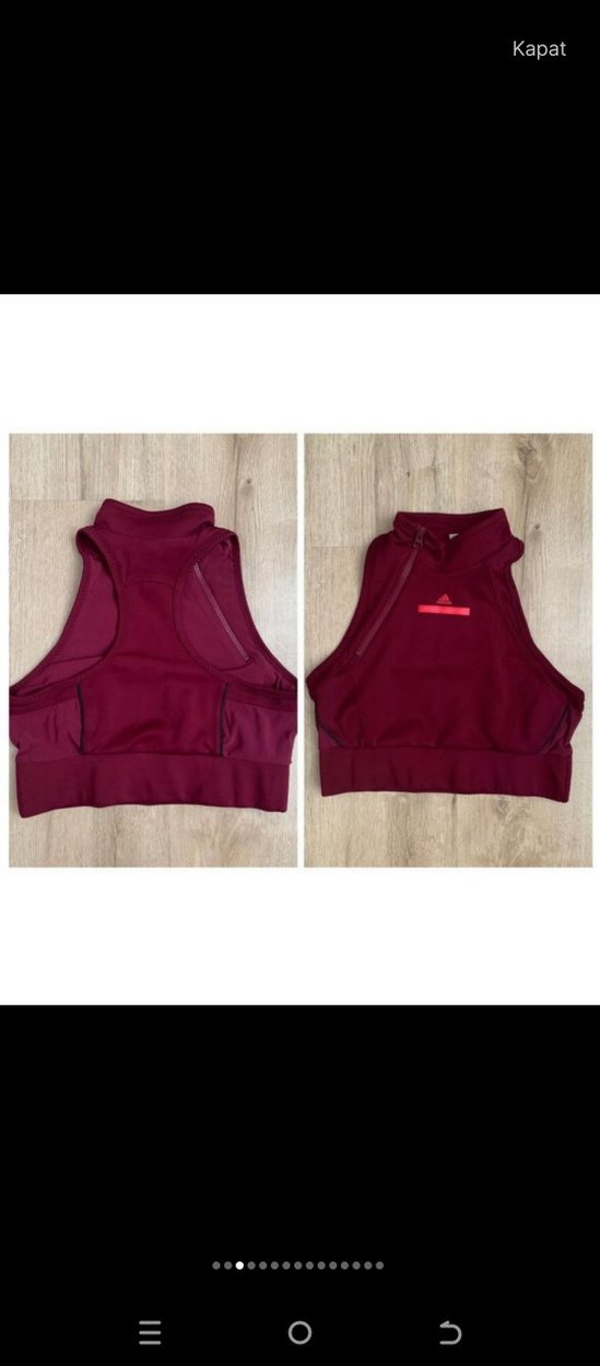 Adidas X Stella McCartney Halter Yaka Crop Top - Görsel 2