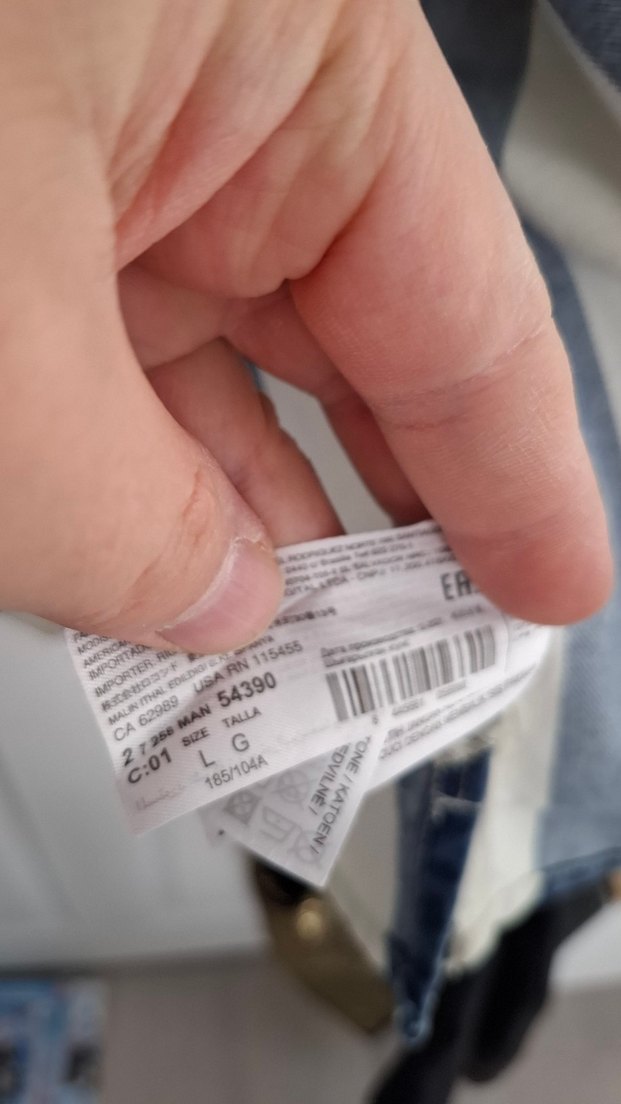 Mavi Çizgili Uzun Kollu Denim Gömlek - Görsel 5