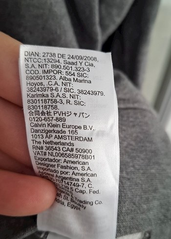 Calvin Klein Gri Oversize Sweatshirt - Görsel 6