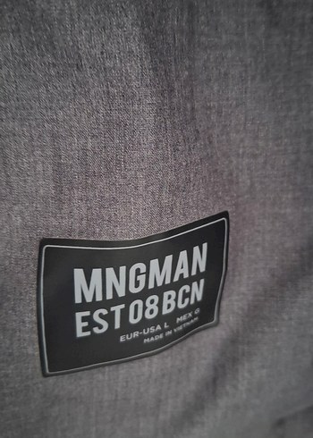 Gri Midi Uzunlukta Düğmeli Erkek Ceket - Görsel 5