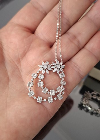 So Chic 18 Ayar Altın Kaplama Gümüş Takı Set - Görsel 5