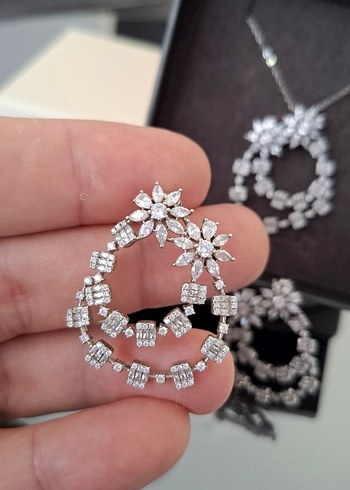 So Chic 18 Ayar Altın Kaplama Gümüş Takı Set - Görsel 4