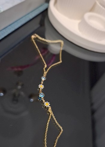 Renkli Çiçekli Bohem Kadın El Zinciri - Görsel 4