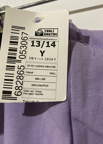 Pastel Mor Midi Spor Tayt - Görsel 2