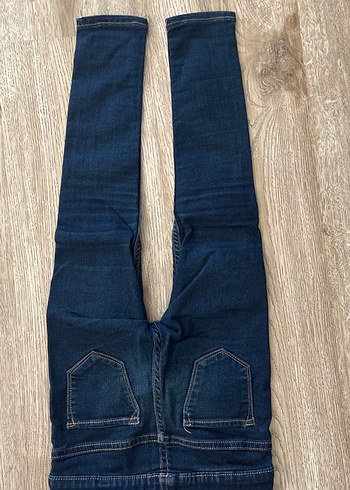 4 Yaş Beden Kız Çocuk Elastik Bel Denim Pantolon