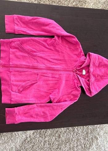 Soobe Kız Çocuk Pembe Fermuarlı Eşofman Takımı
