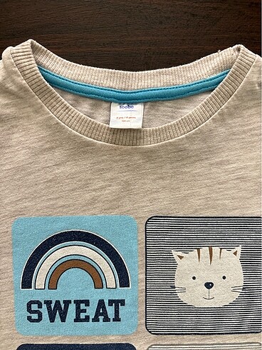 4 Yaş Beden çeşitli Renk 2 adet tshirt