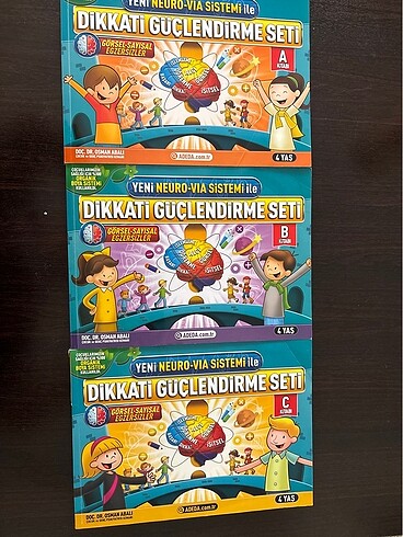  Dikkat güçlendirme seti 4 yaş