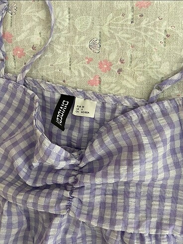 H&M lila elbise