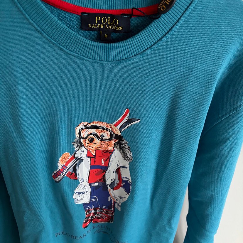 Mavi BaskılıSweatshirt - Görsel 2