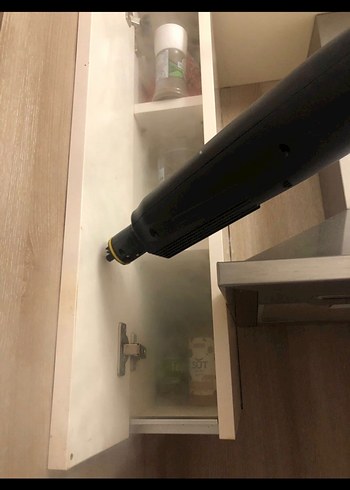 Beyaz Elektrikli Moplu buhar makinesi - Görsel 4