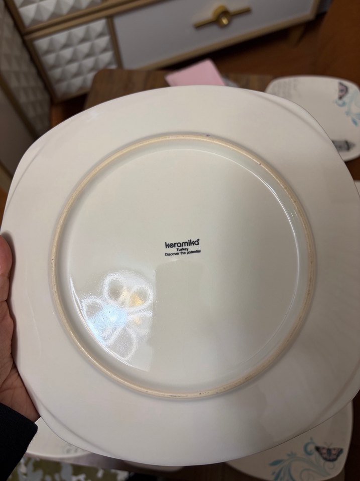 Pembe Pastel Desenli kahvaltı Takımı - Görsel 4