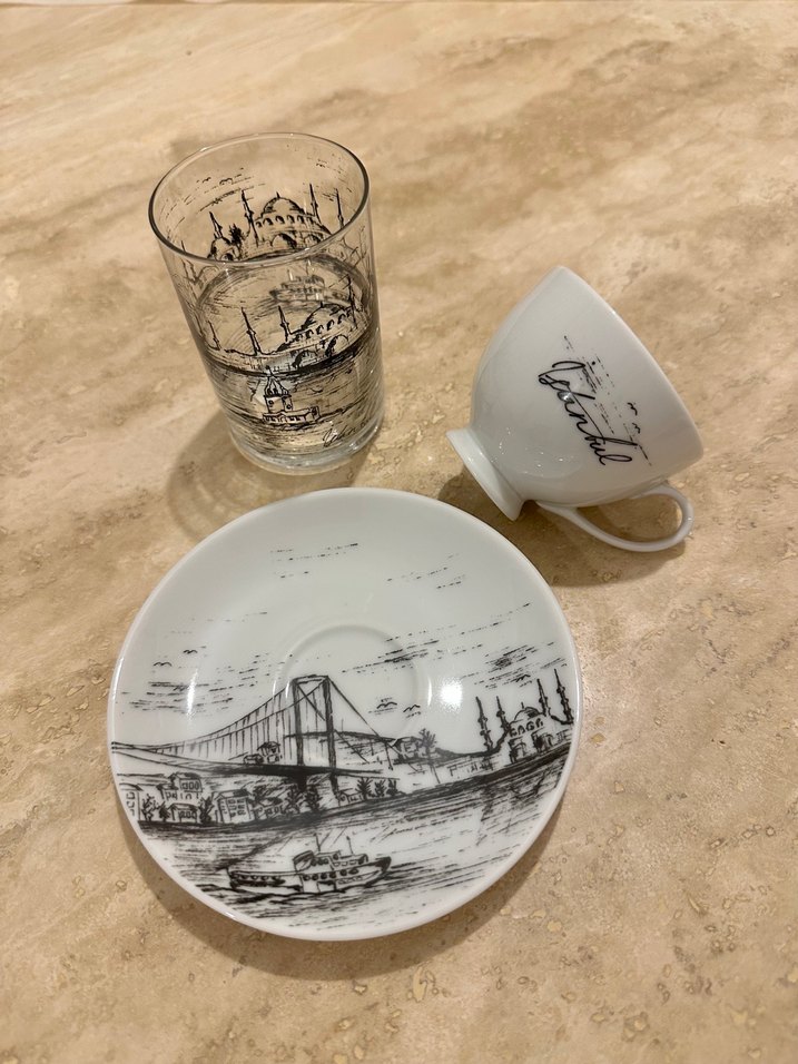 Porland İstanbul Serisi Kahve Fincanı Seti - Görsel 3