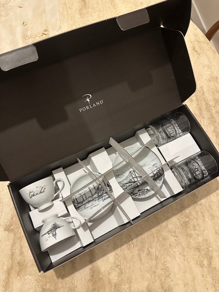 Porland İstanbul Serisi Kahve Fincanı Seti - Görsel 2