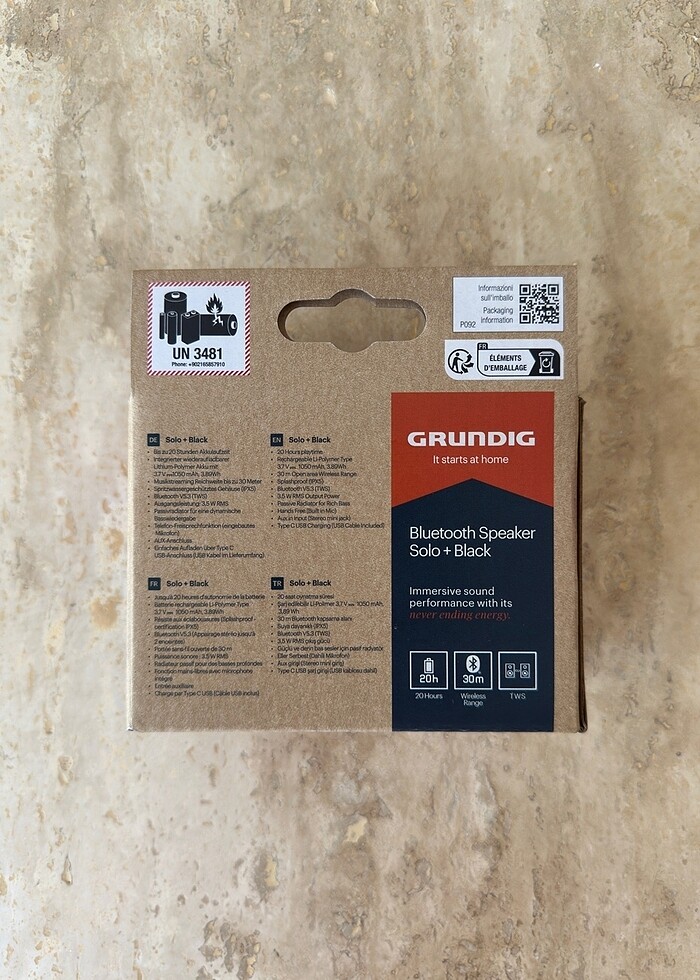 Grundig Bluetooth Hoparlör - Görsel 2