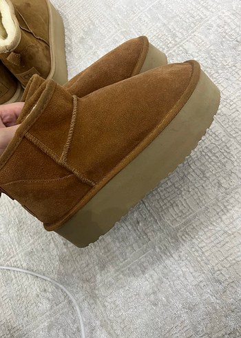 ugg taba Dolgu Topuk Kadın Bot