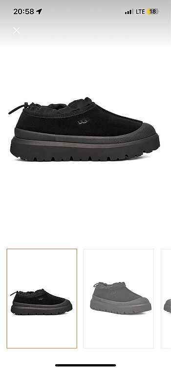 ugg siyah