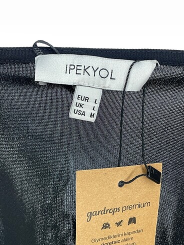 l Beden siyah Renk ipekyol Bluz %70 İndirimli.