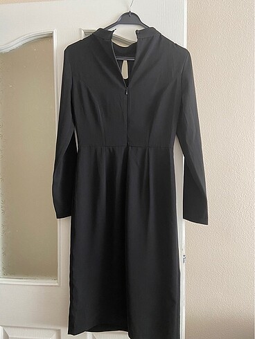 Diğer Kadın elbise siyah 36-38 beden uyumlu kumaş şık abiye günlük