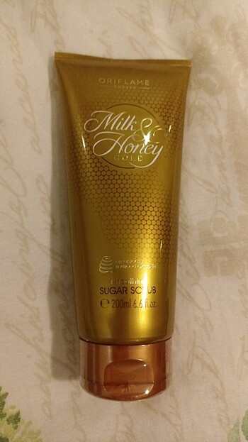 Milk honey vücut scrub