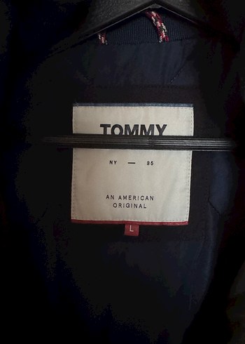 Tommy Siyah Düğmeli Erkek Mont - Görsel 2