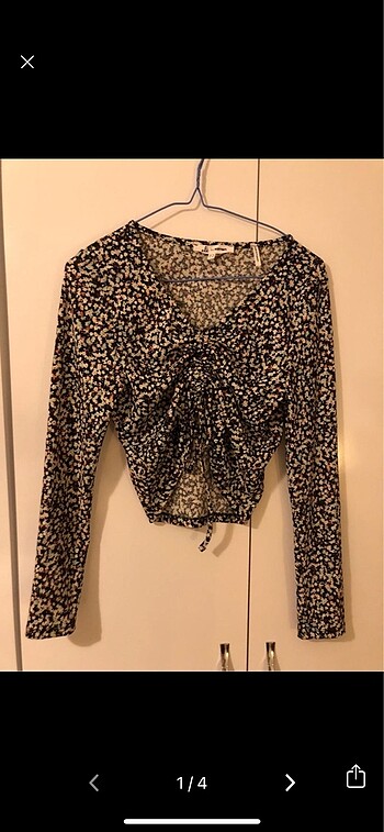 Büzgülü Crop Top