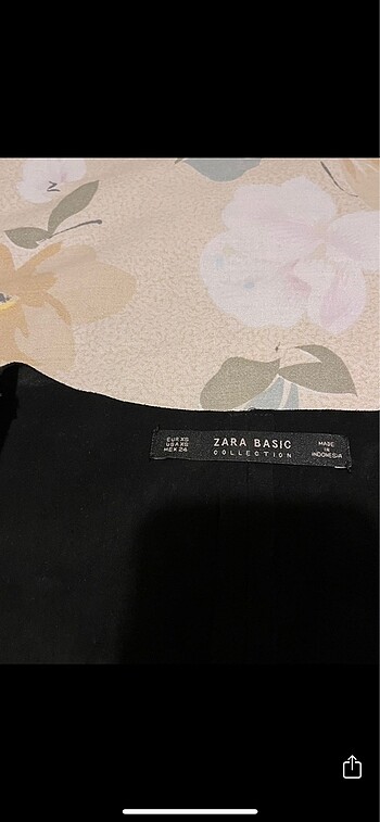 xs Beden Zara crop