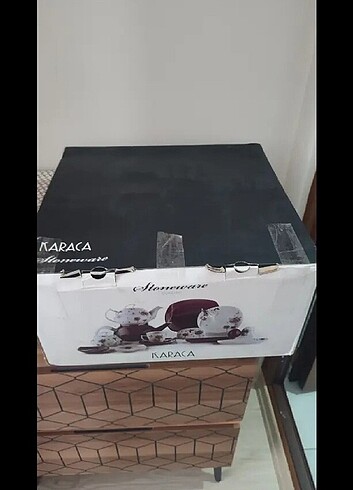 Beden beyaz Renk Karaca kahvalti takımı