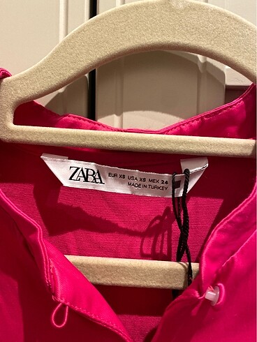 xs Beden Zara saten elbise