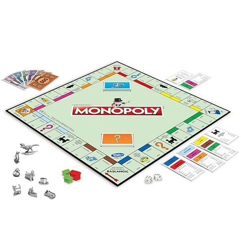  Monopoly Monopoly Standart Yeni Piyon