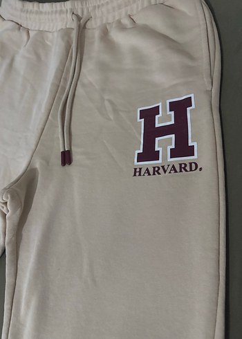 Krem Rahat Kesim Kadın Eşofman Altı - Görsel 2