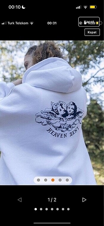 addax melek sweatshirt