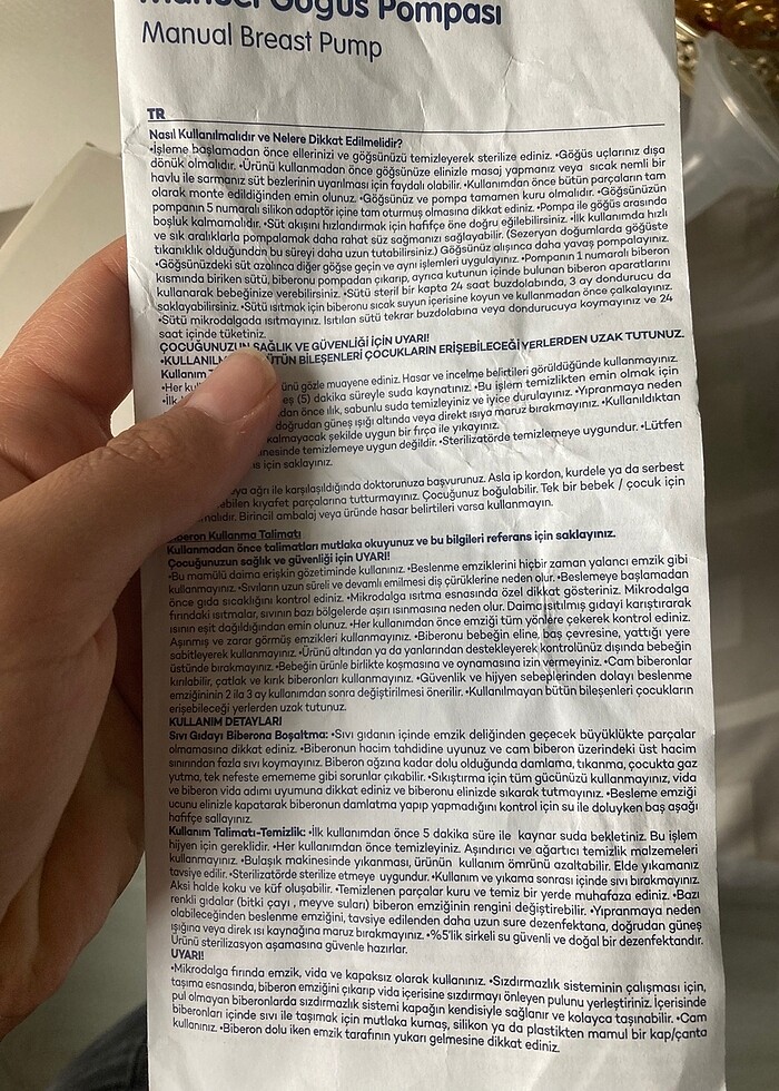 Manuel göğüs pompası - Görsel 5