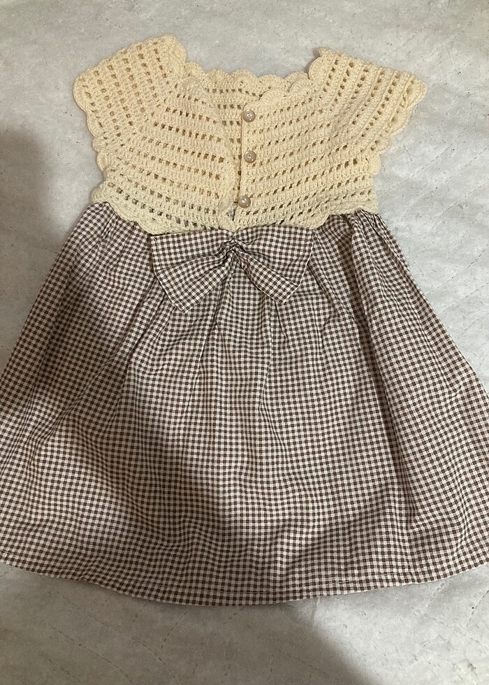 Kız bebek elbise - Görsel 2