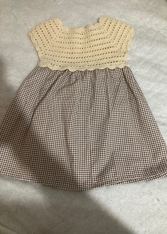 Kız bebek elbise - Görsel 3