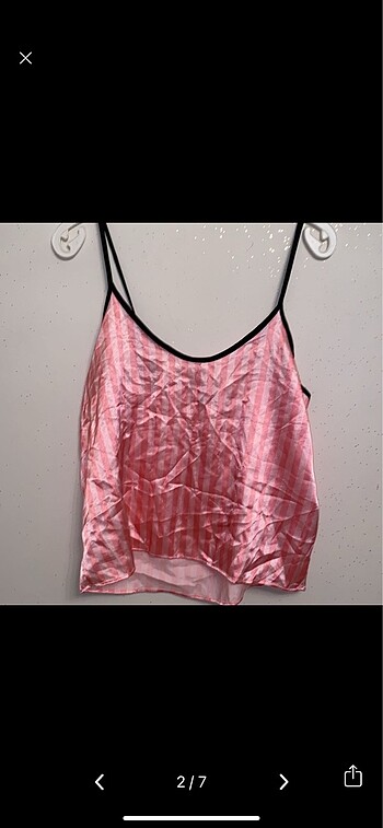 7 parça saten pijama - Görsel 2