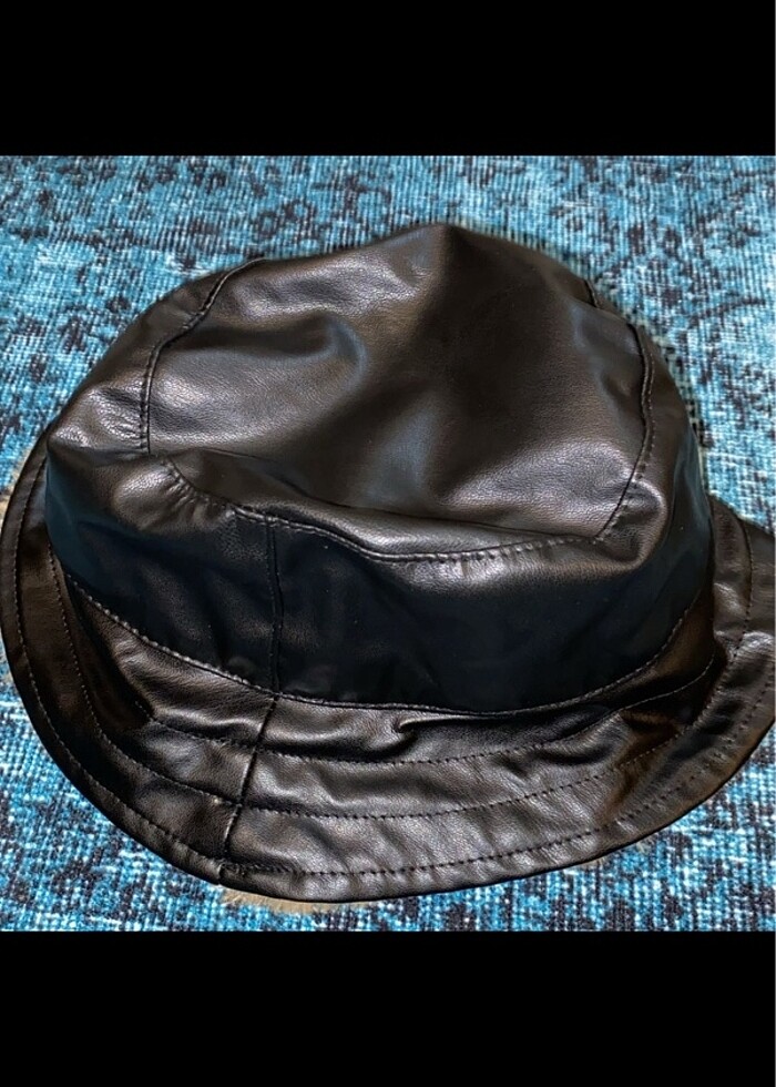 Deri şapka - Görsel 3