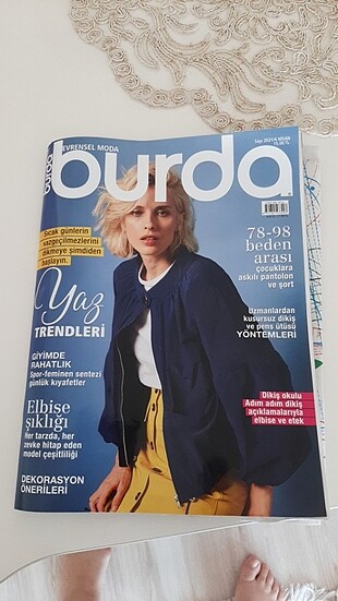 Burda dergi yeni hiç kullanilmadi