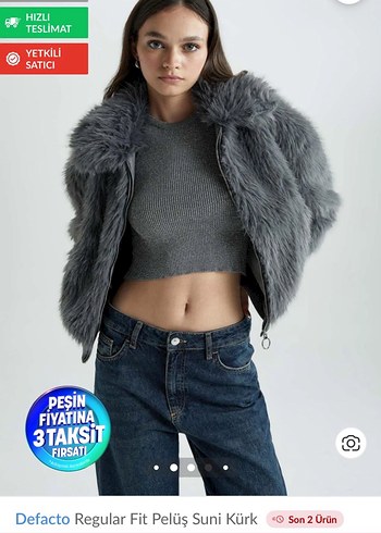 Defacto kürk - Görsel 2