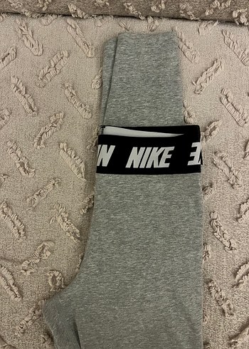 Gri Nike Spor Tayt - Görsel 4